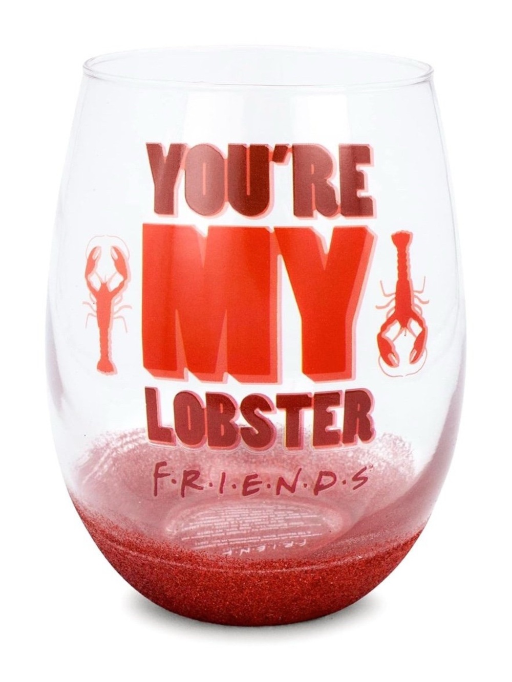 NEW In Box FRIENDS Official “You’re My Lobster” 20oz Glass - Gift